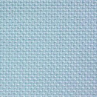 ผ้าวิ๊ง Aida 14 count. สีฟ้าวิ๊ง ขนาด 75 x 100 ซม.