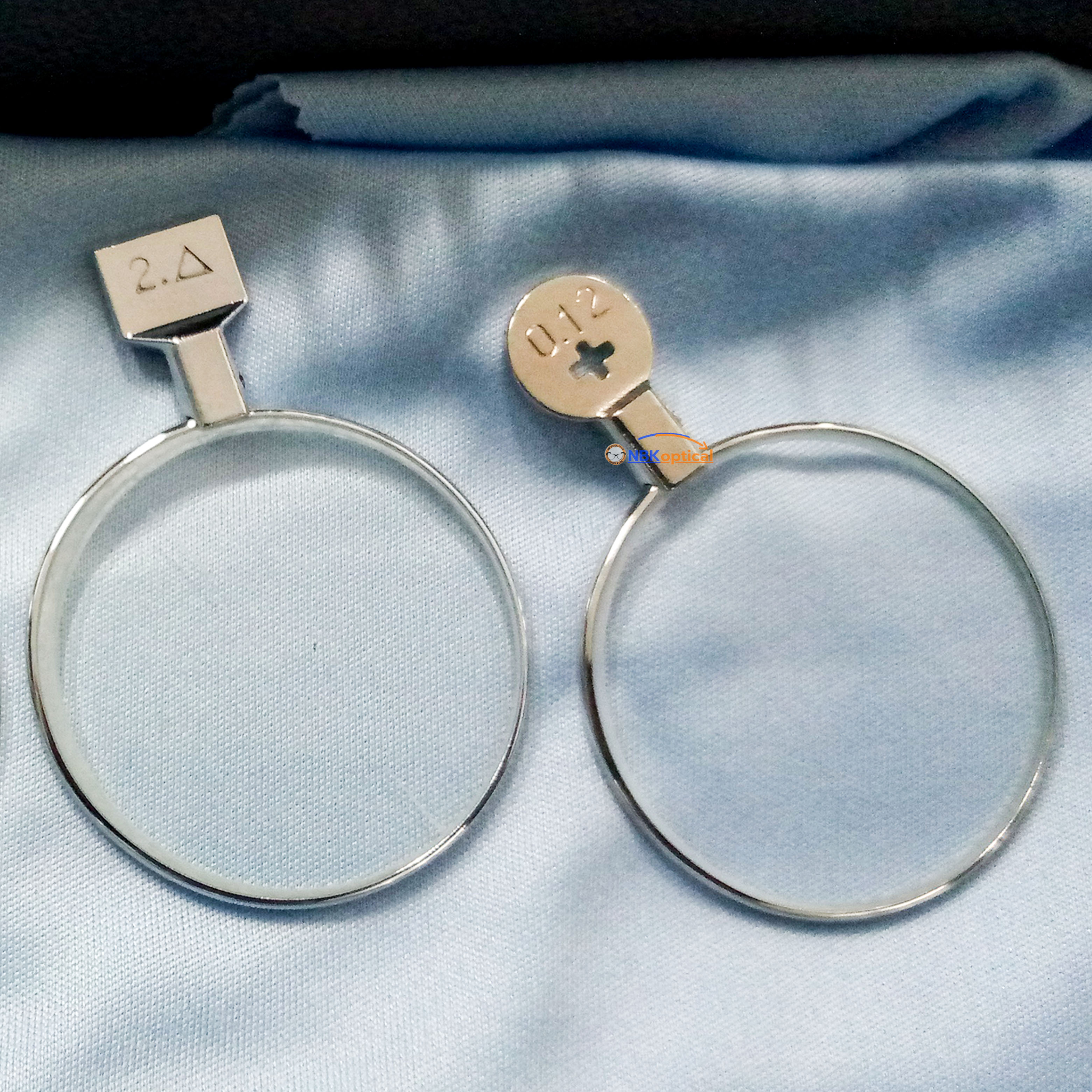 Trial lens set เลนส์เซ็ท ขอบโลหะ เลนส์กระจก (MT L) +-2000+ เฟรม+ครอส (ครอสจะมีการสลับสีเงิน กับ นํ้าเงิน*)