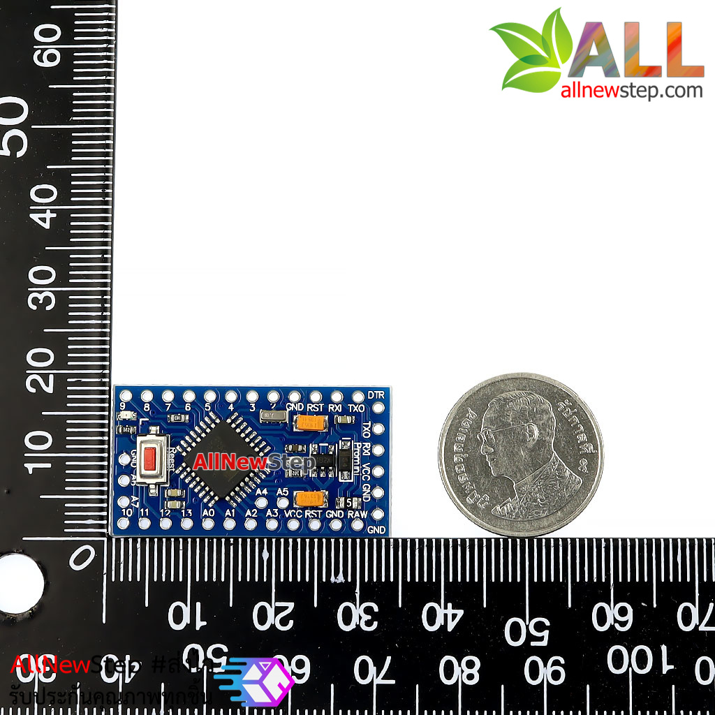 Pro Mini 3.3V พร้อม Pin Header บอร์ด Arduino Compatible