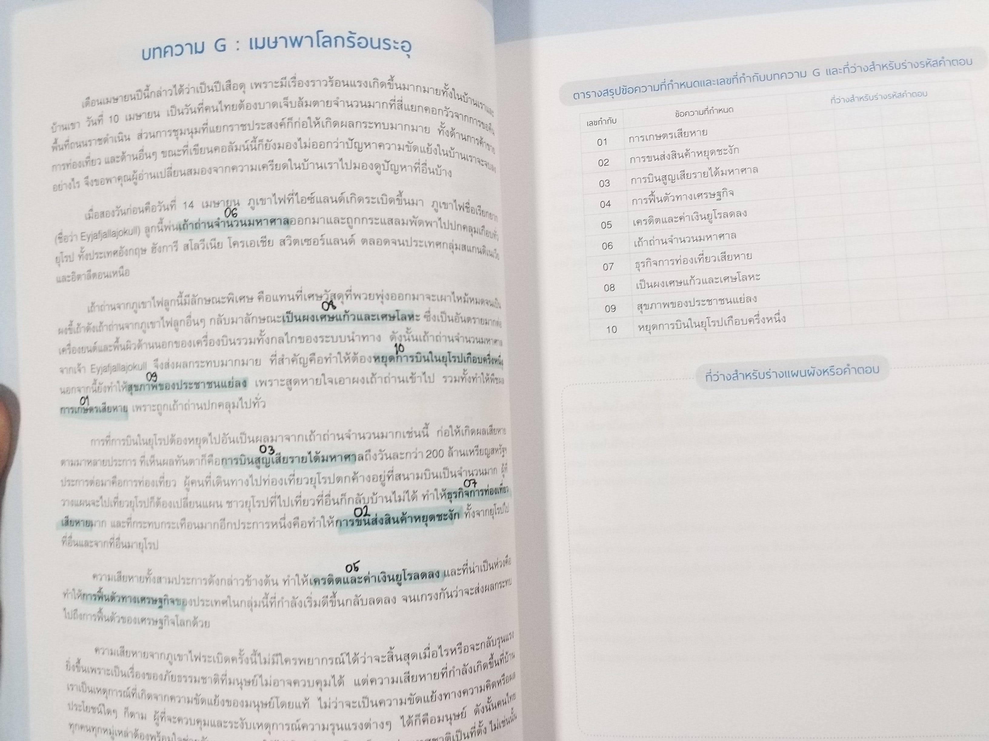เตรียมสอบ GAT วิเคราะห์ เชื่อมโยง เล่มเดียว อัดแน่น จัดเต็ม เหมาะสำหรับทุกคน ที่อยากได้ GAT วิเคราะห์ 150 เต็ม! ผู้เขียน : ฐานุวัชร์ รินนานนท์ (ครูพี่ทาม์ย) / ไม่มีรอยขีดเขียน