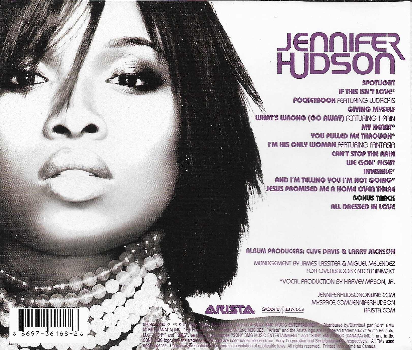 Used CD,Jennifer Hudson - Jennifer Hudson (A)(2008)(Canada)