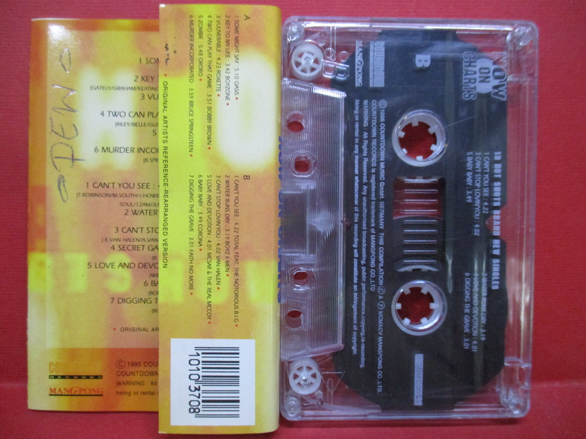 เทปเพลงสากล NOW ON CHARTS