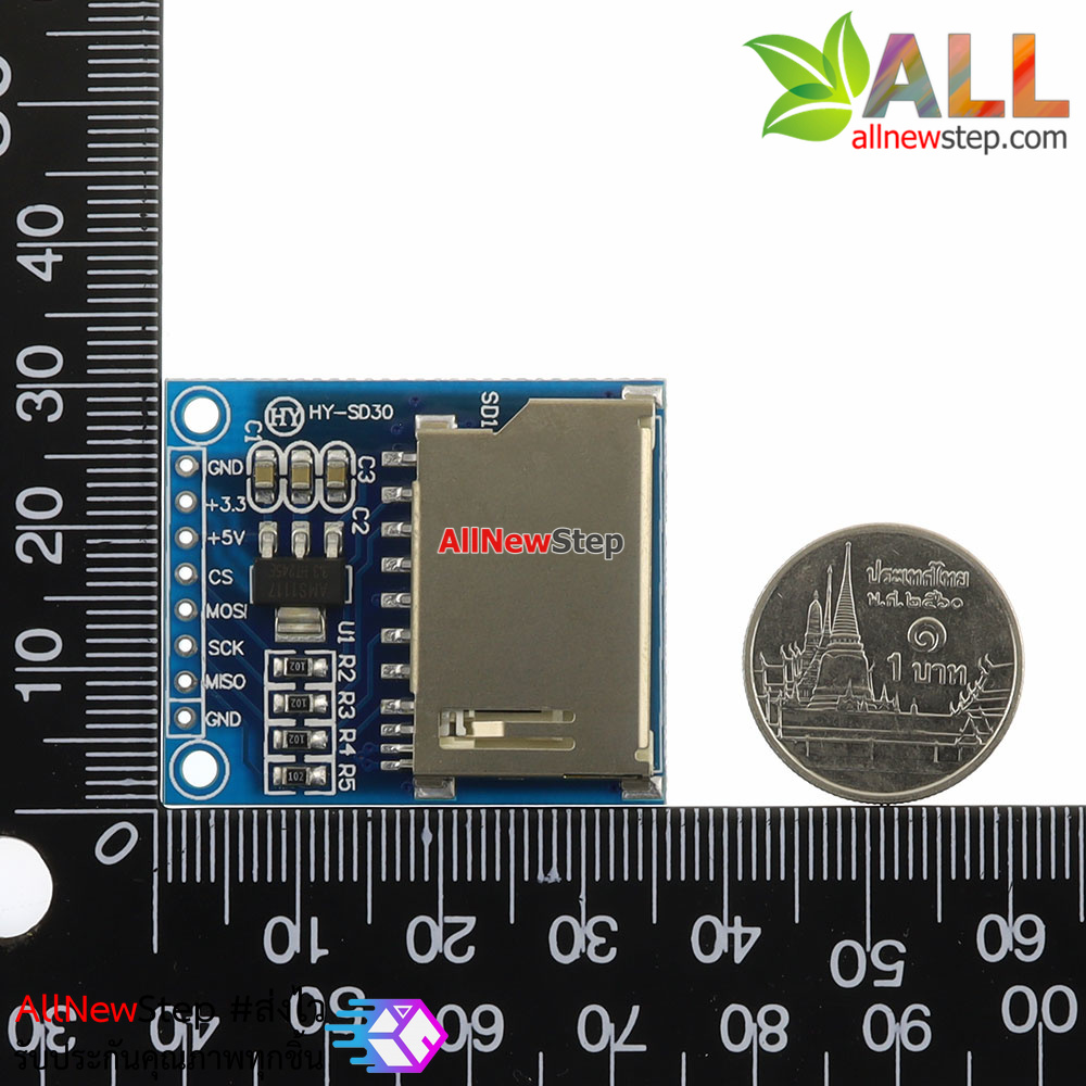 โมดูล Mini SD card module SD read/write module