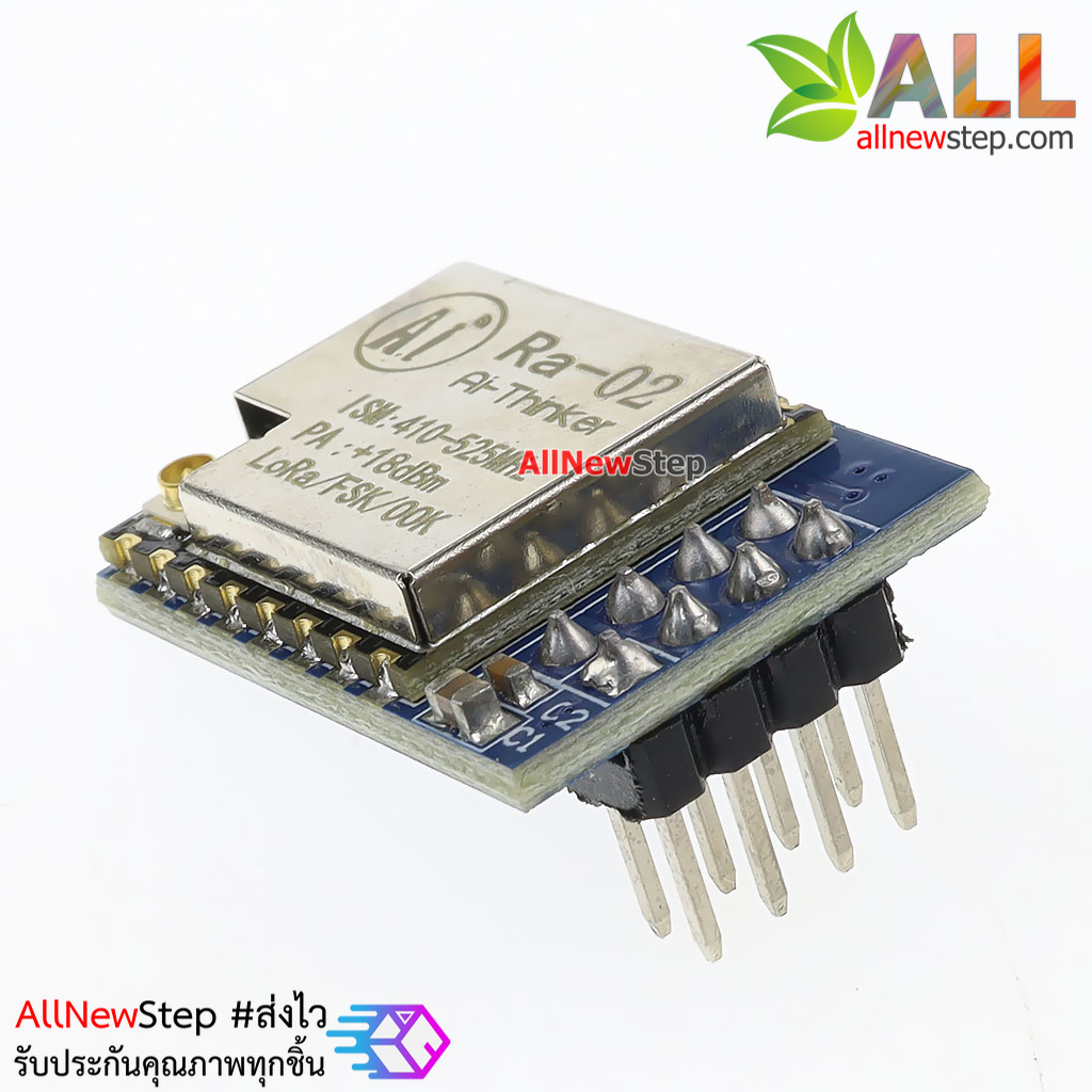 LoRa SX1278 LoRa wireless module 433MHz Ra-02 SPI Interface โมดูล LoRa SX1278 รุ่น Ra-02 433Mhz