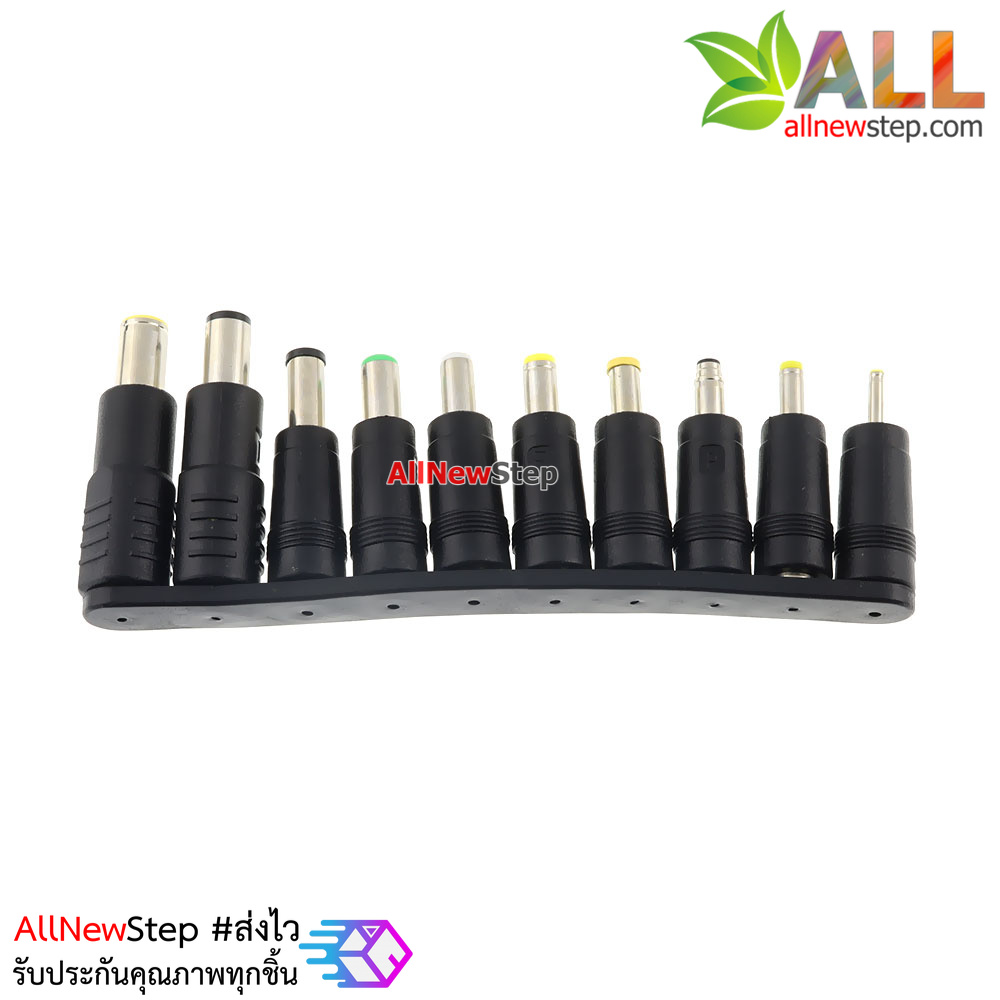 หัวแปลงแจ๊ก DC 5.5x2.5 เป็นหัวขนาดอื่น 8 แบบ DC converter head set of 8 power plug universal adapter