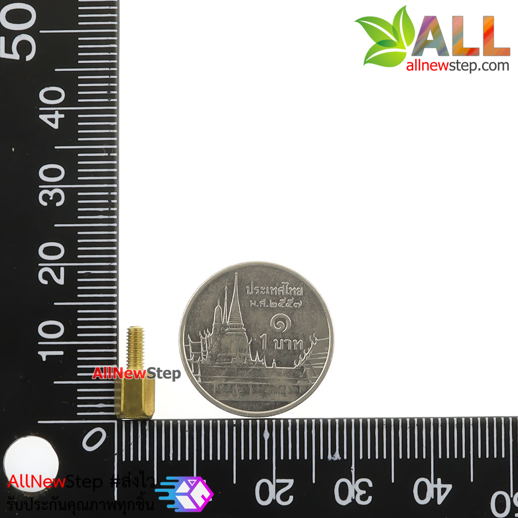 Nut screw m2.5 น็อตสกรู M2.5 ขนาด 5+5mm