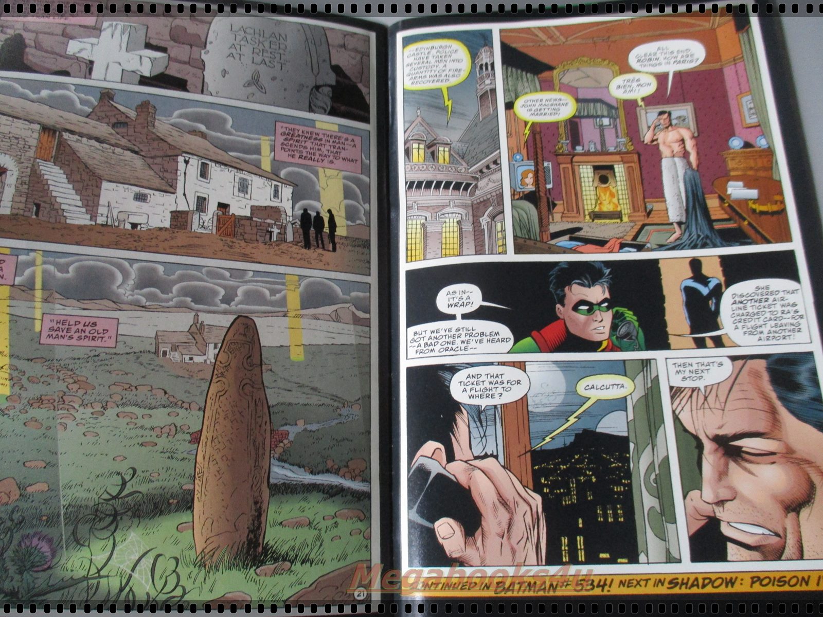 การ์ตูน DC comics การ์ตูนภาษาอังกฤษ แบทแมน BATMAN ฉบับที่ 54 ตอน SHADOW OF THE BAT/THE POWER OF THE PICTS LEGACY:PART 4 ปี2538