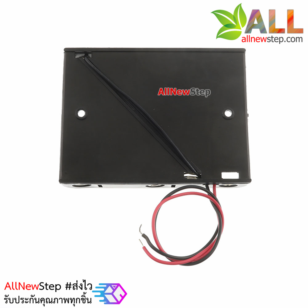 รางถ่าน AA 5 ก้อน 7.5V สำหรับ Arduino 5 pcs AA Battery case for arduino