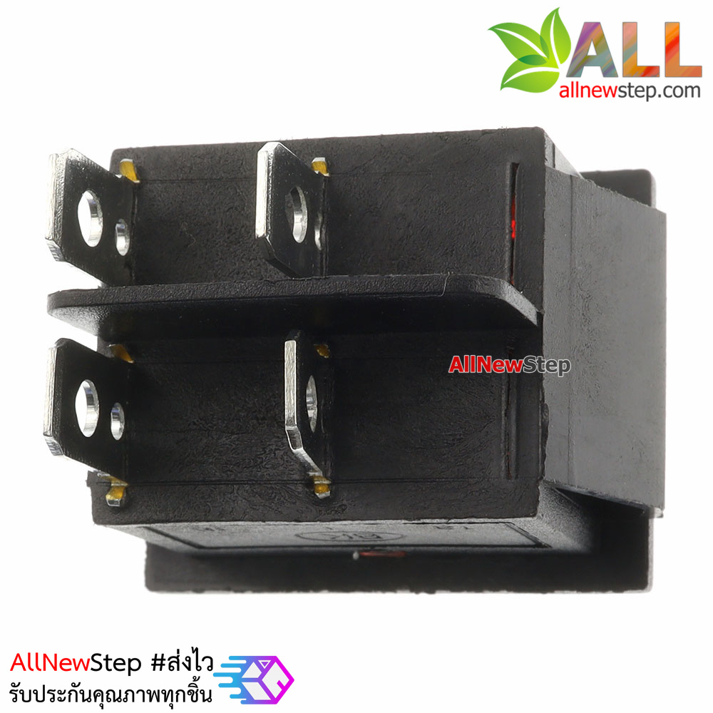 สวิตช์เปิดปิด 250VAC 15A High current switch 15A 250VAC สีแดง