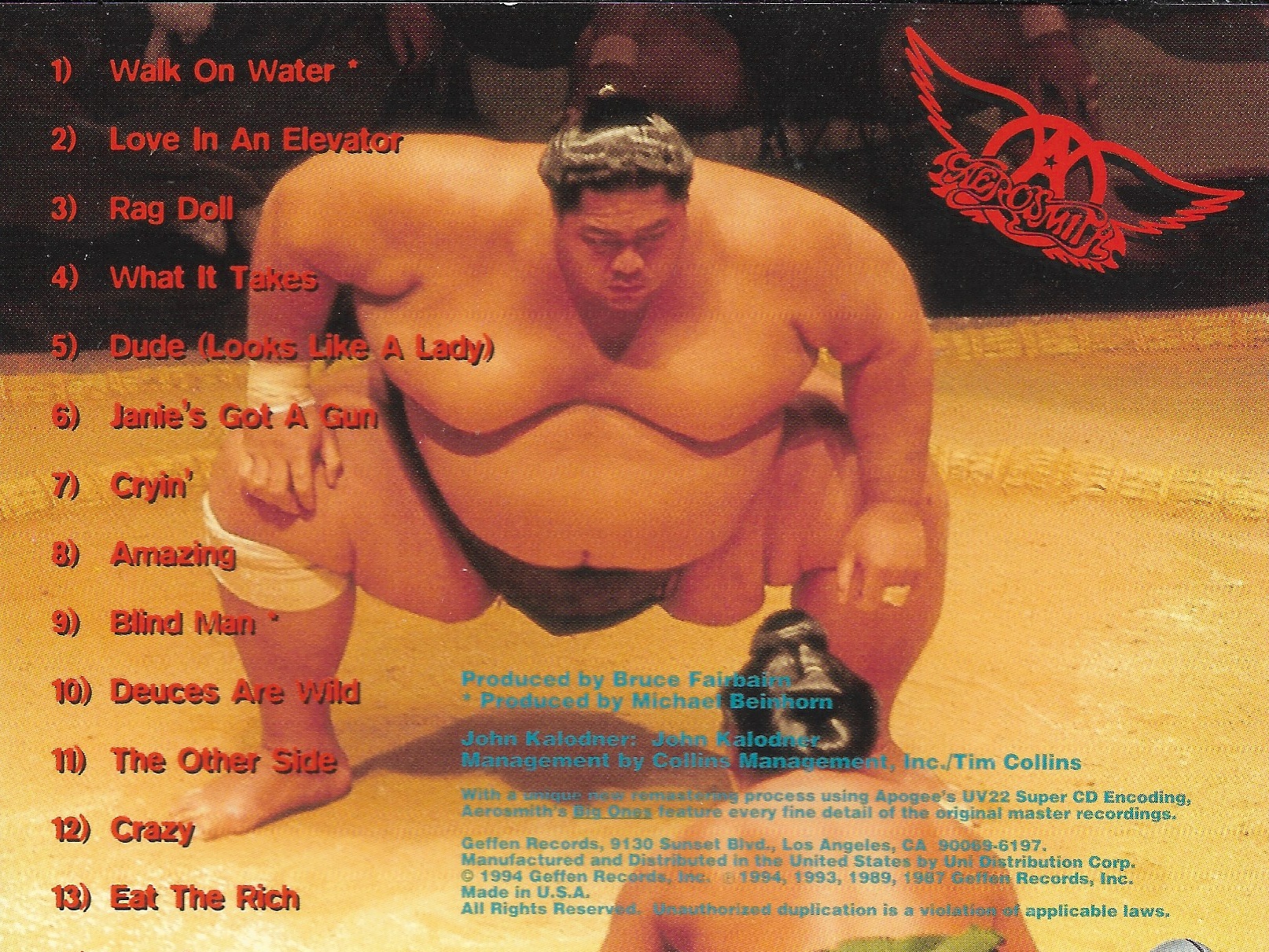 Used CD,Aerosmith - Big Ones (C)(1994)(USA)