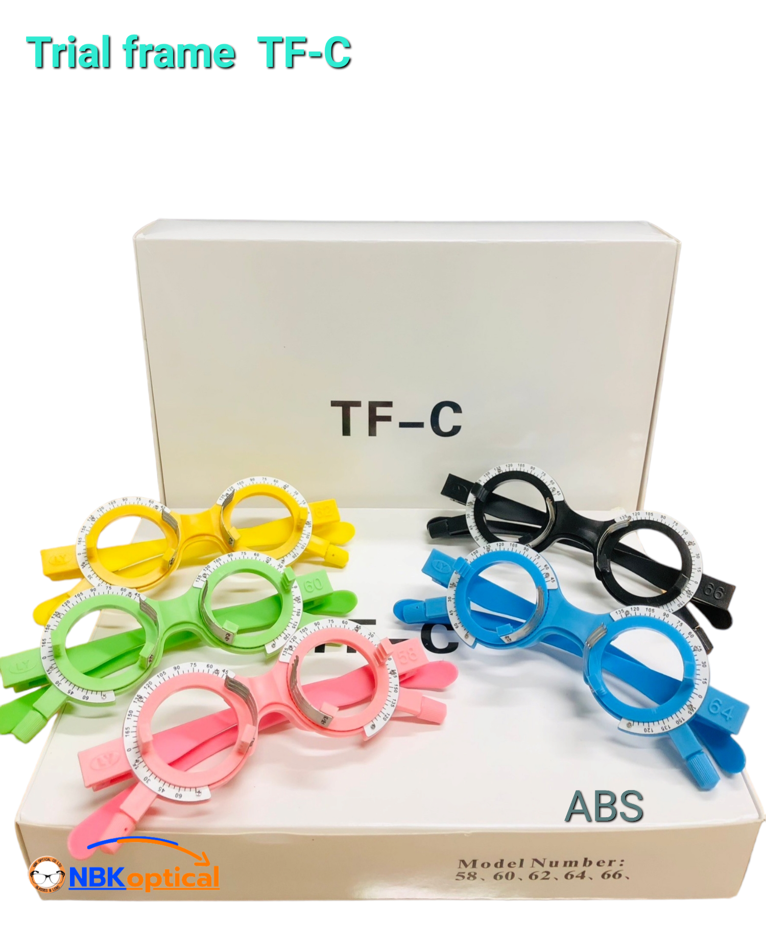 เฟรมวัดสายตา Trial frame TF-C PD SET 58-66