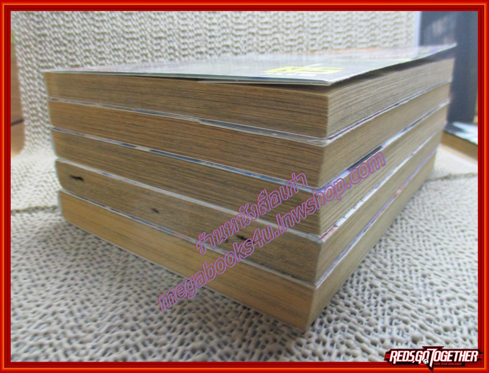 การ์ตูนบ้าน PLUS AGAIN พลัส อเกน ครบเล่ม 1-5 สนพ.บุรพัฒน์ *เล่ม2 มีรอยแมลงเจาะรูเล็กๆ หลายรู อ่านได้ตามปกติ สำเนา