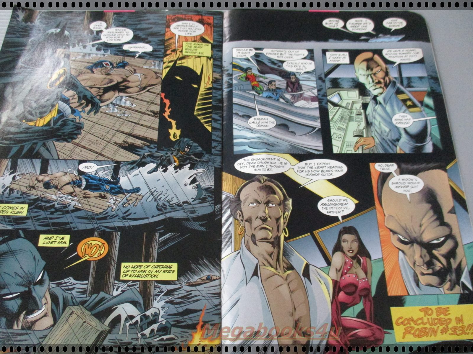 การ์ตูน DC comics การ์ตูนภาษาอังกฤษ แบทแมน BATMAN ฉบับที่ 701 ตอน GOTHAM'S SCOURGE ปี2539