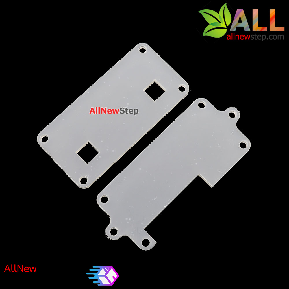 กล่อง Micro:bit Case สำหรับบอร์ด Micro bit Acrylic shell สีแดง