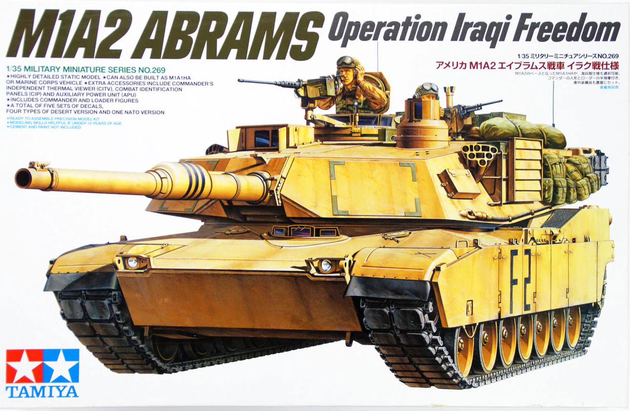 1/35 US M1A2 Abrams Operation Iraqi Freedom