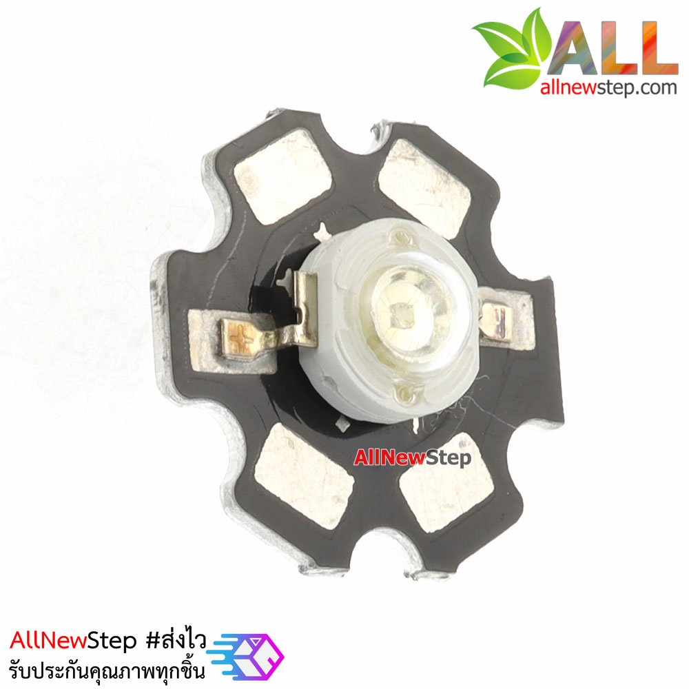 LED 1W High power blue with LED aluminum substrat ไฟ LED 1W LED สีน้ำเงิน