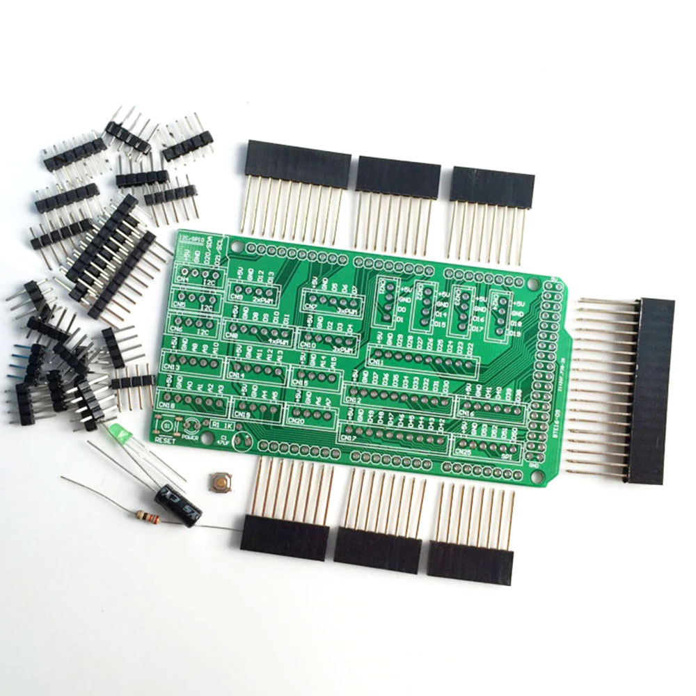 I/O Extension PCB for MEGA 2560 R3 โมดูลขยายขาสำหรับบอร์ด Arduino MEGA 2560 R3