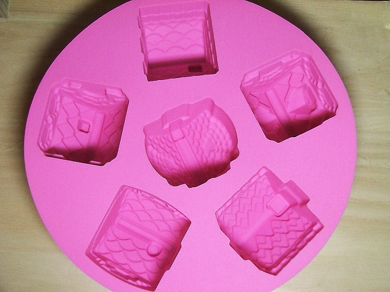 พิมพ์ซิลิโคน รูปบ้านน่ารักค่ะ