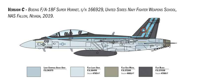 1/48 F/A-18F Super Hornet U.S. Navy Special Colors