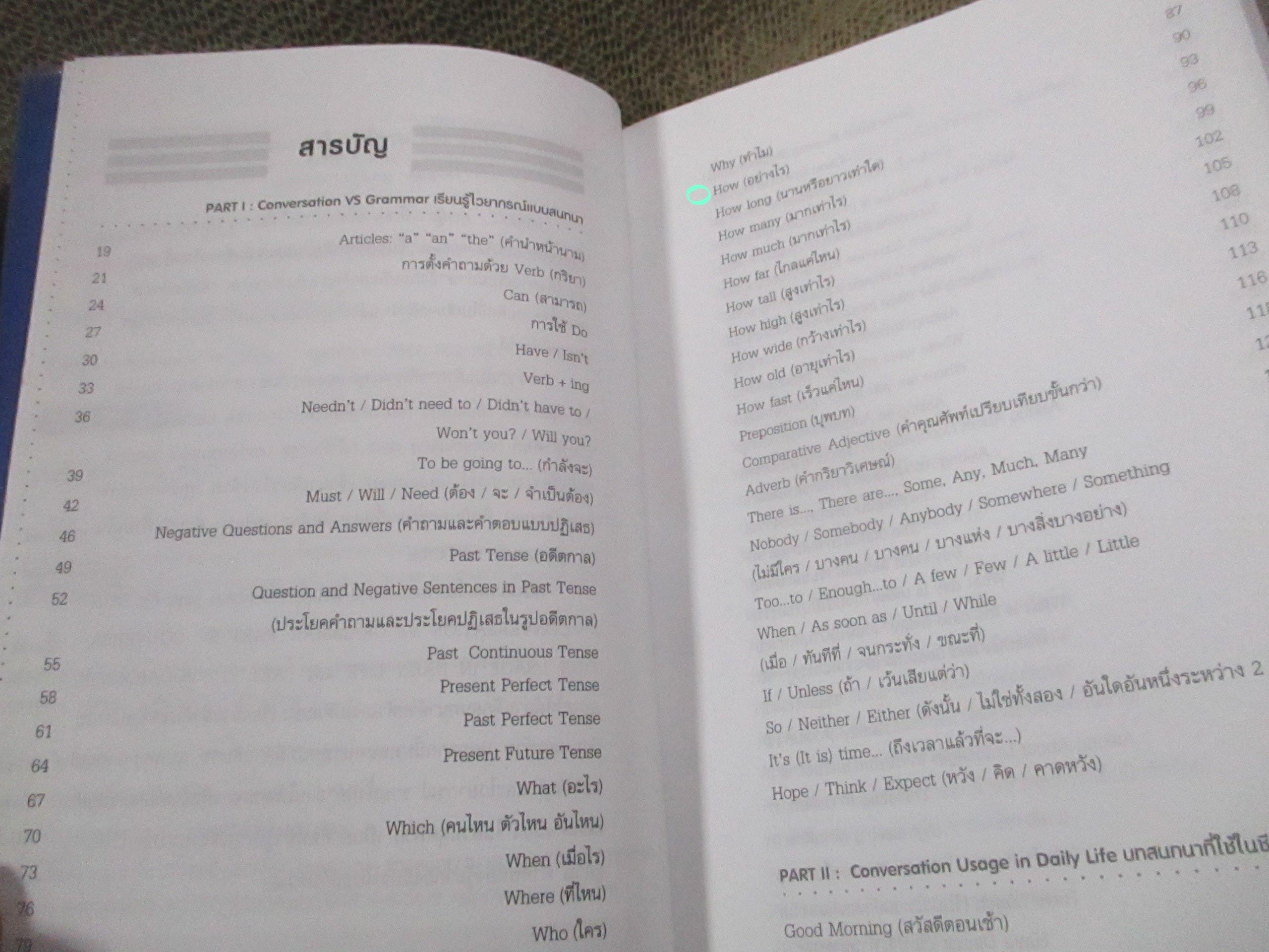 ฝึกสนทนาภาษาอังกฤษ 101 ชั่วโมง ผู้เขียน ครูกวาง ยุวนาฏ คุ้มขาว