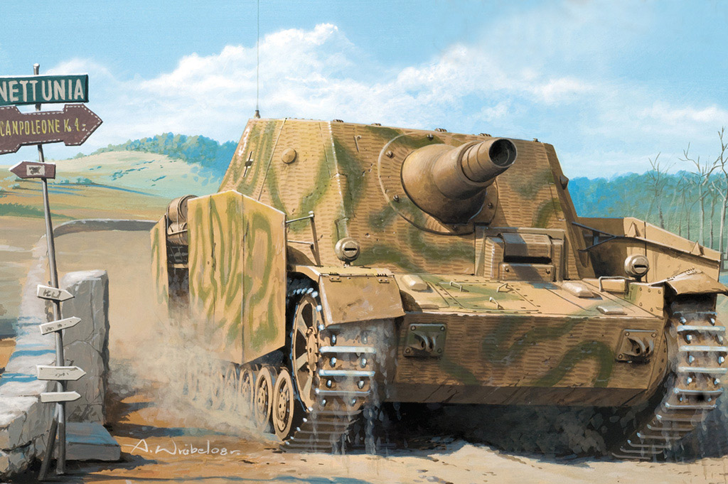 1/35 German STURMPANZER IV EARLY VERSION(MID PRODUCTION) W/ INTERIOR