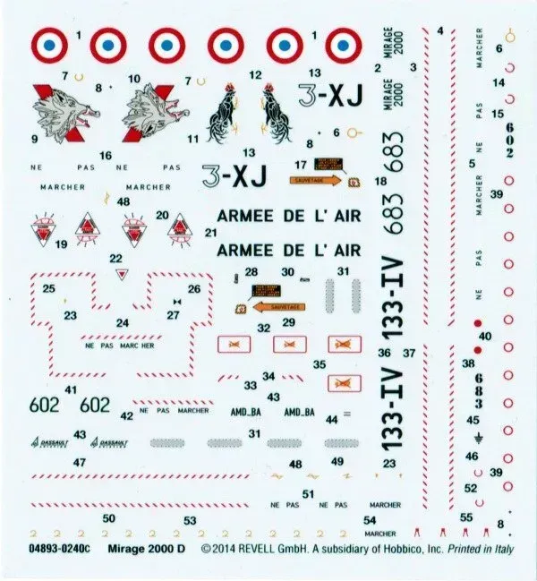 1/72 Dassault MIRAGE 2000D