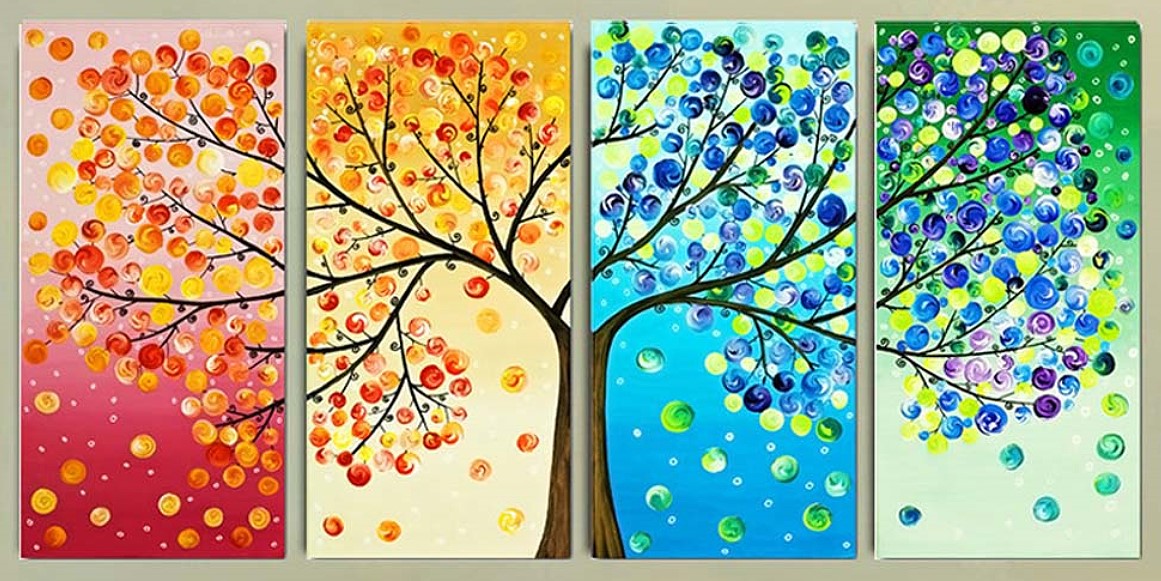 ชุดปักจีน Colorful Tree