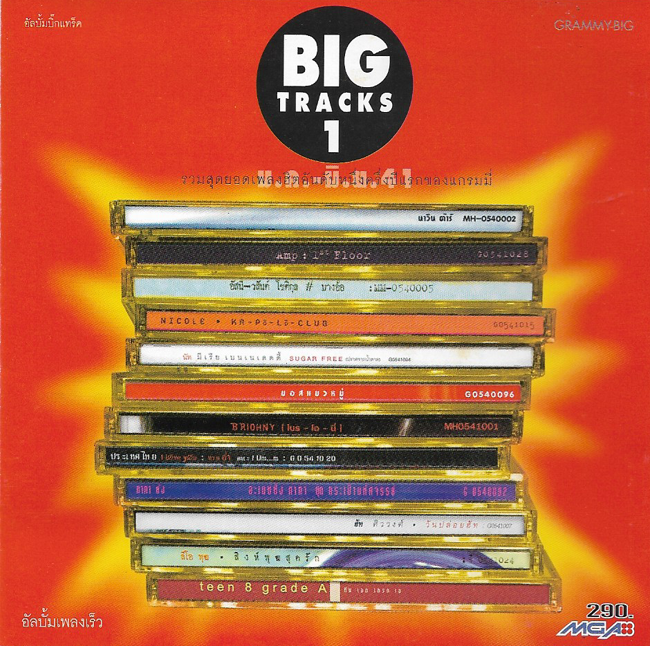 CD,Big Tracks 1 รวมสุดยอดเพลงฮิตอันดับหนึ่งครึ่งปีแรกของแกรมมี(รวมศิลปิน)(V.A.T)(2541)
