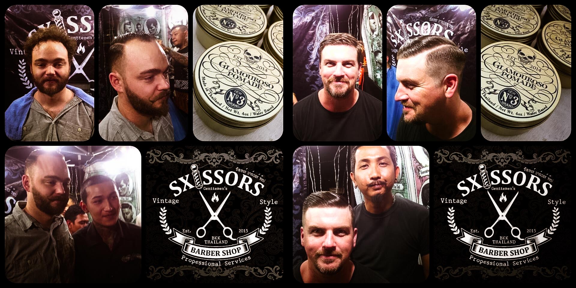 Glamouroso Pomade (Water Based เนื้อแดง กลิ่น ISSEY MIYAKE MEN) ขนาด 4 oz.