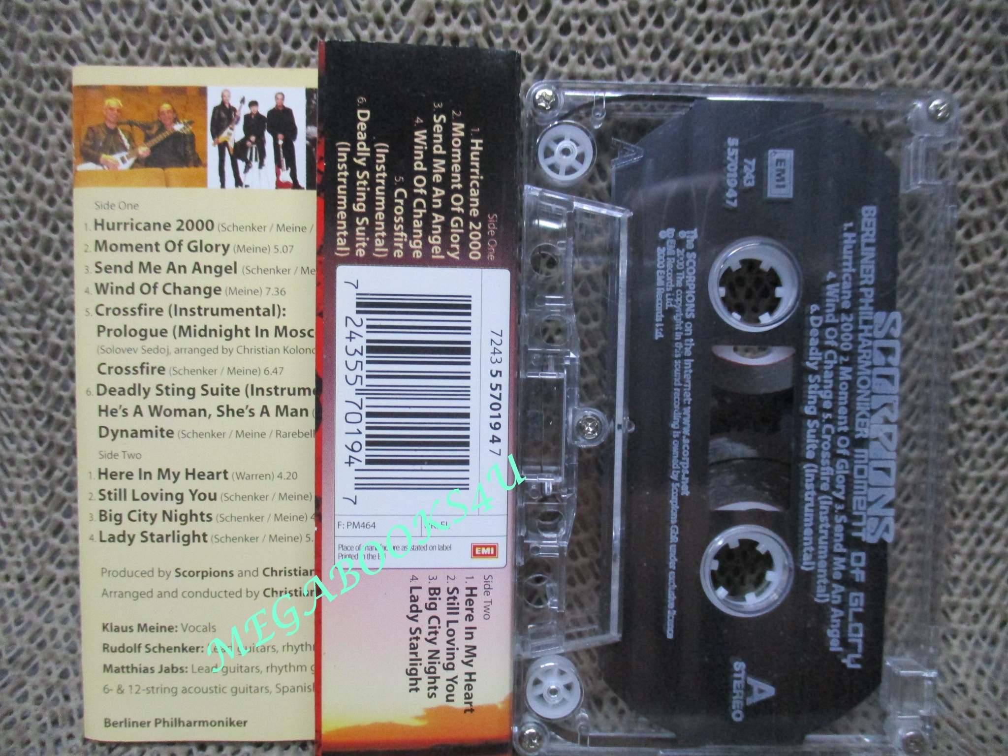 เทปเพลงสากล The Scorpions / Moment of Glory