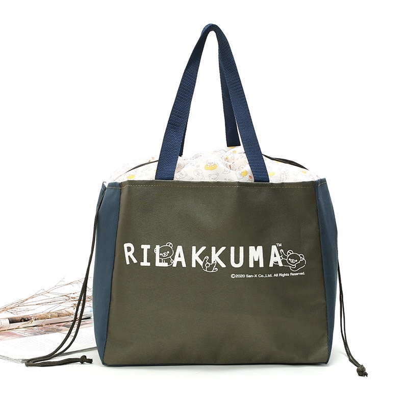 Rilakkuma Folding Eco Bag กระเป๋ารักษ์โลกใบใหญ่แบบพับได้