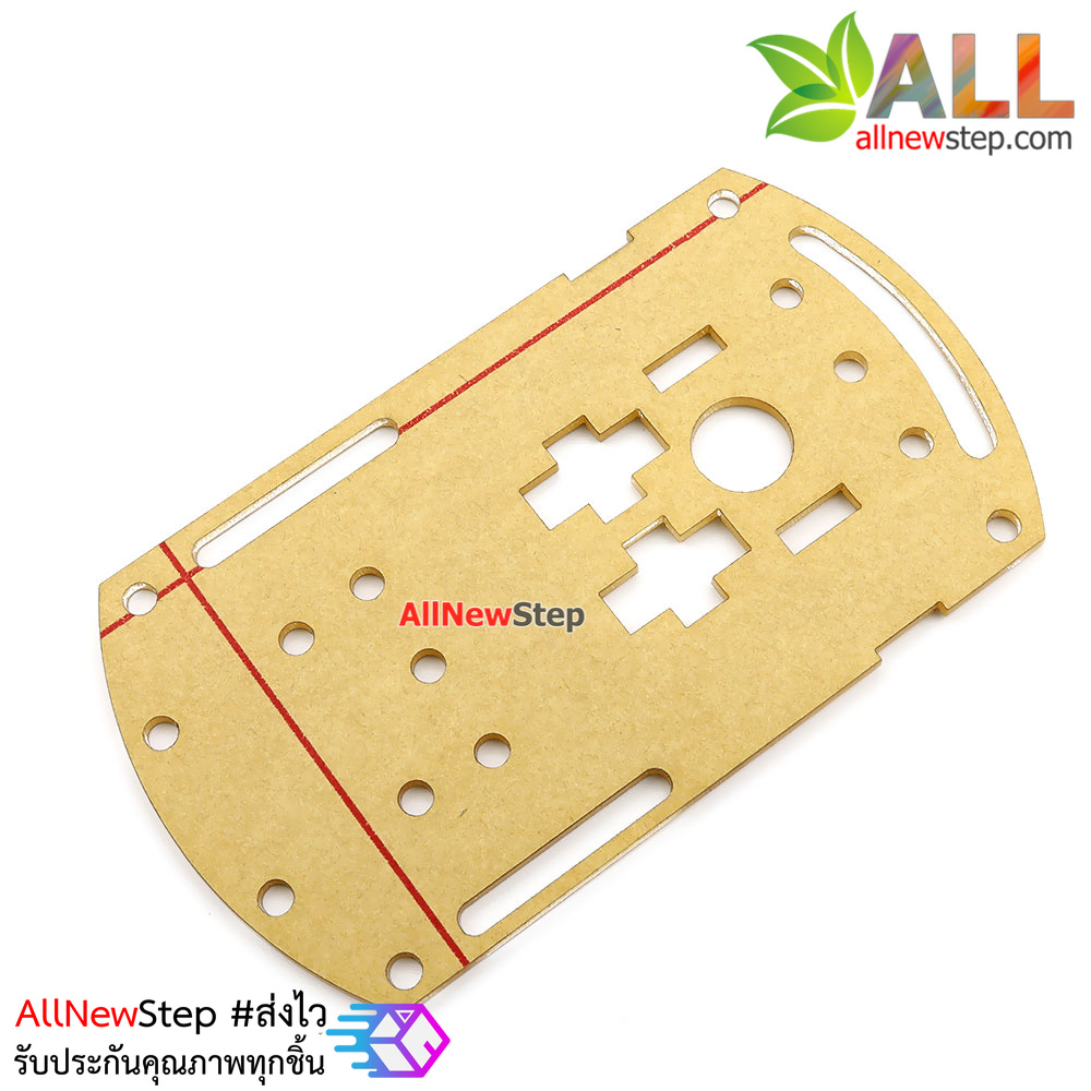 โครงรถ Smart car chassis 2WD acrylic