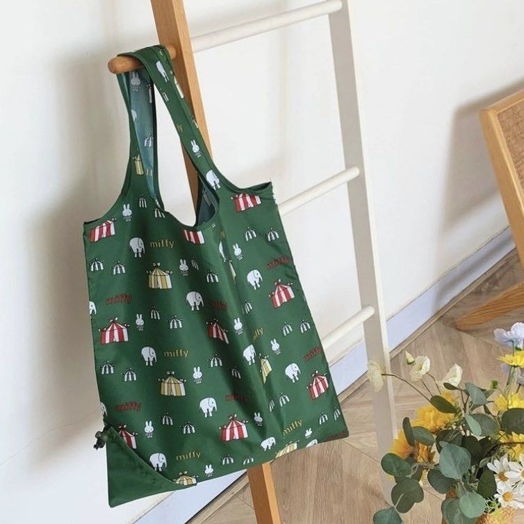 Miffy Eco Bag กระเป๋าผ้าช้อปปิ้งเทศกาลฟูจิปัน