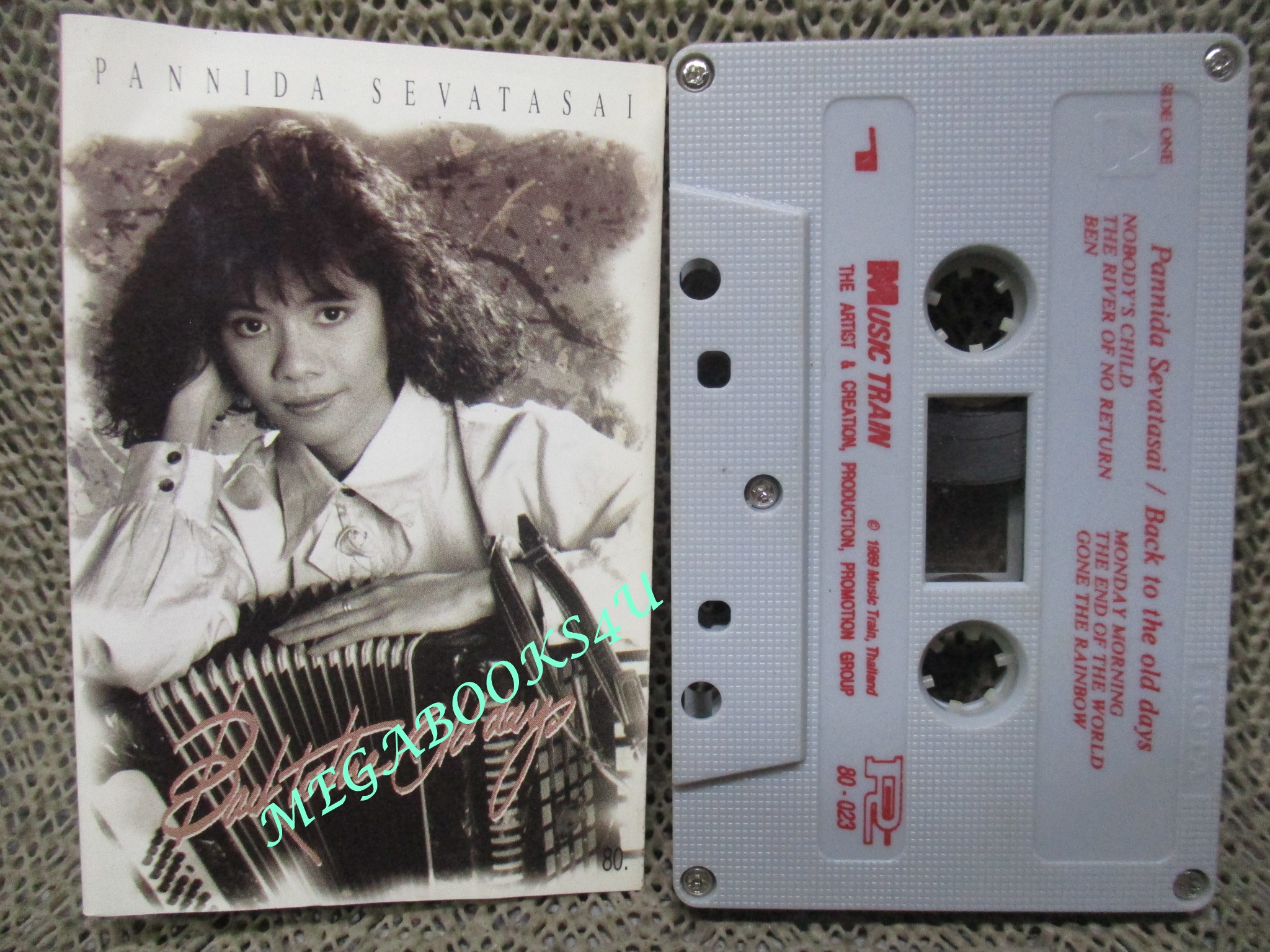 เทปเพลงไทยสากล พัณนิดา เศวตาสัย ชุด BACK TO THE OLD DAY