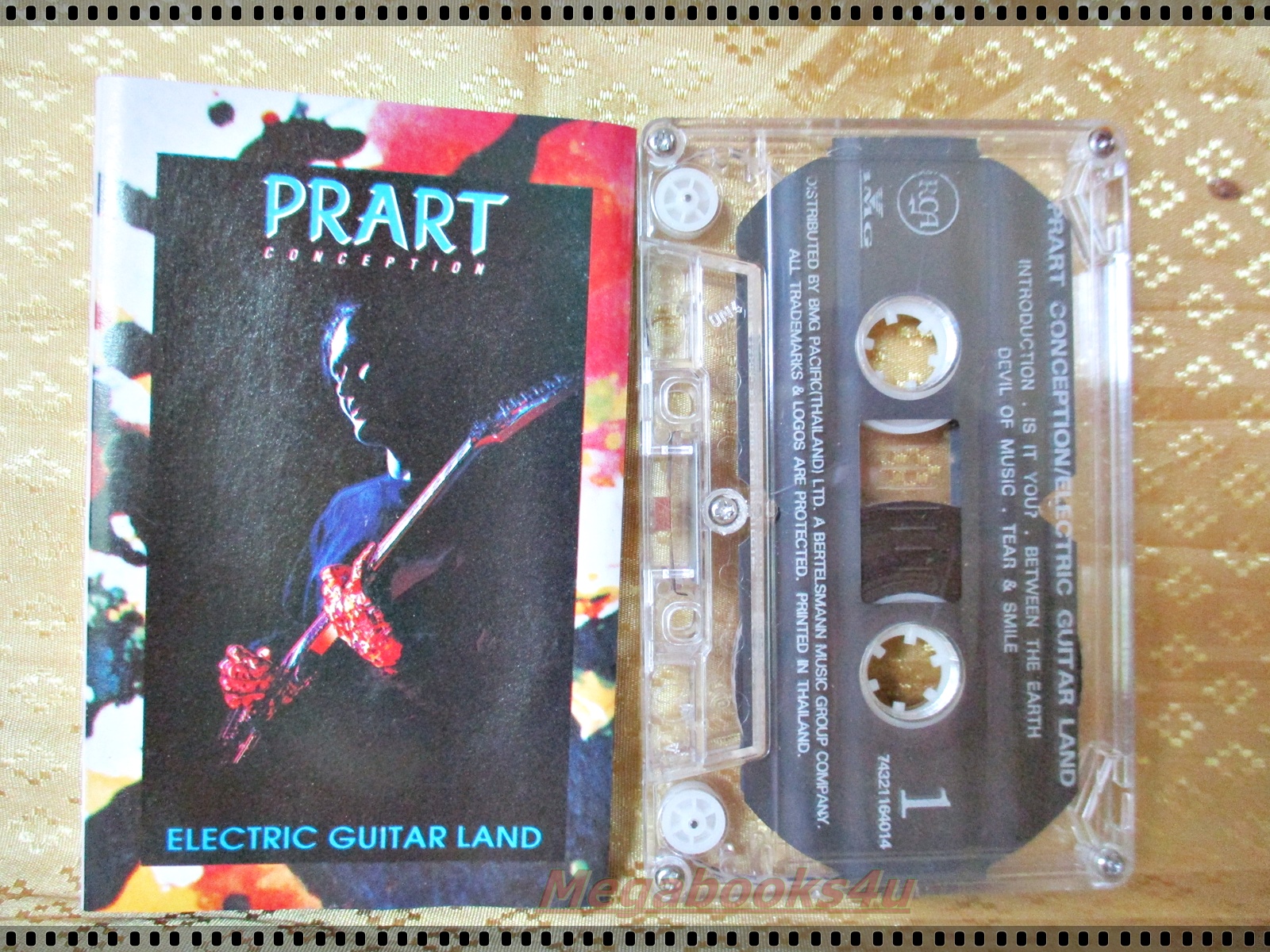 เทปเพลงสากล PRART CONCEPTION อัลบั้ม ELECTRIC GUITAR LAND
