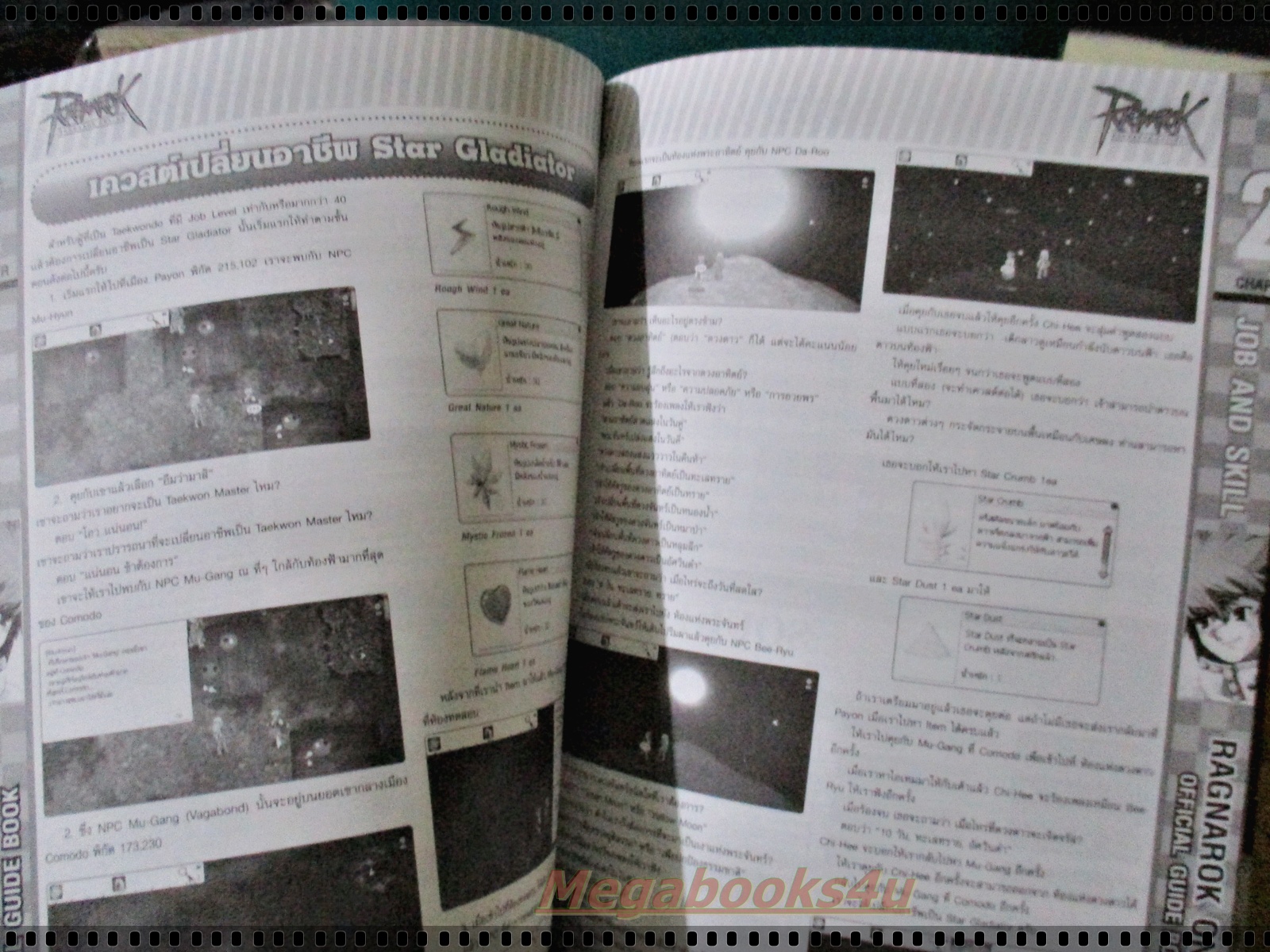 หนังสือคู่มือเกมส์ RAGNAROK THE HOLY VOLCANO EPISODE 11.2
