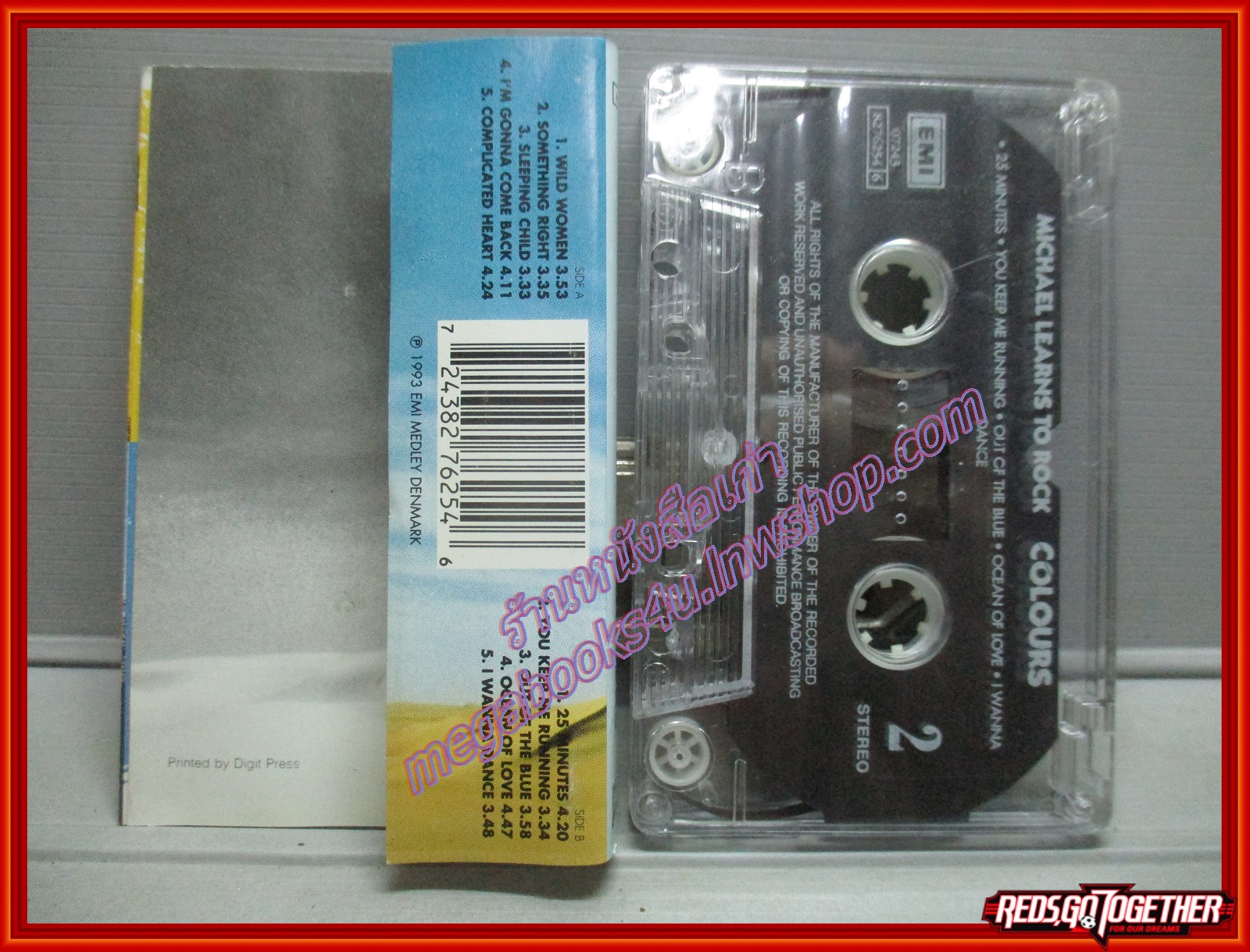 เทปเพลงสากล MICHAEL LEARNS TO ROCK อัลบั้ม COLOURS