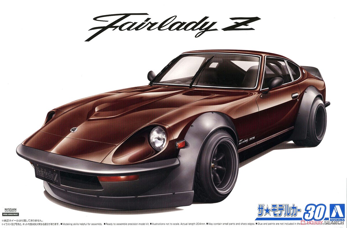 1/24 Nissan S30 Fairlady Z Aero Custom '75