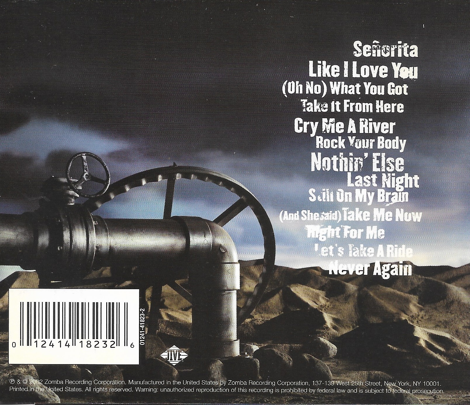 Used CD,Justin Timberlake - Justified (A)(2002)(USA)