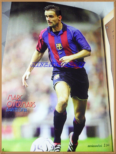 OC3105;นิตยสารฟุตบอลสตาร์ซอคเก้อร์,STAR'S SOCCER ปี2544 ฉบับที่36ภาพสีไม่ครบ