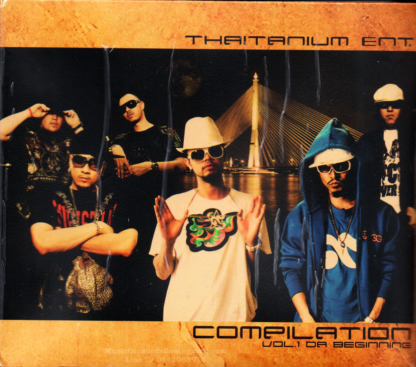 CD,Thaitanium - Thaitanium Ent. Compilation Vol.1 - Da Beginning (ไทเทเนี่ยม)(2552)