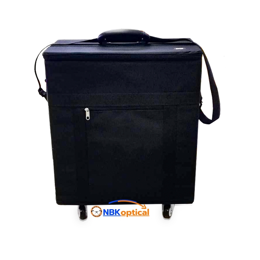 กระเป๋าใส่แว่นตา มีล้อลาก ใส่ได้180 ตัว