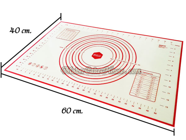 แผ่นซิลิโคนรองอบ / แผ่นซิลิโคนรองนวด / Silpat