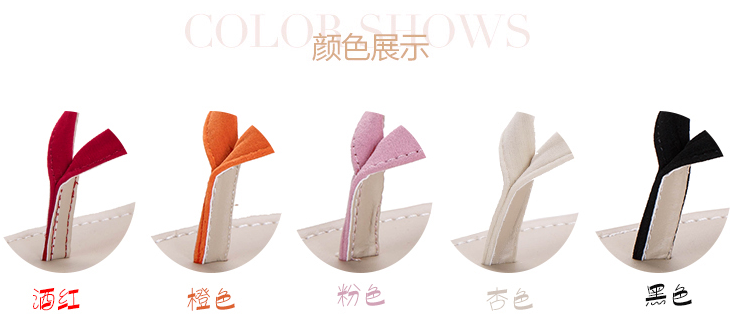 รองเท้าส้นเตารีดแบบสายคีบ ไซต์ 34-41 สีดำ/แดง/ส้ม/ชมพู/แอพพริคอท