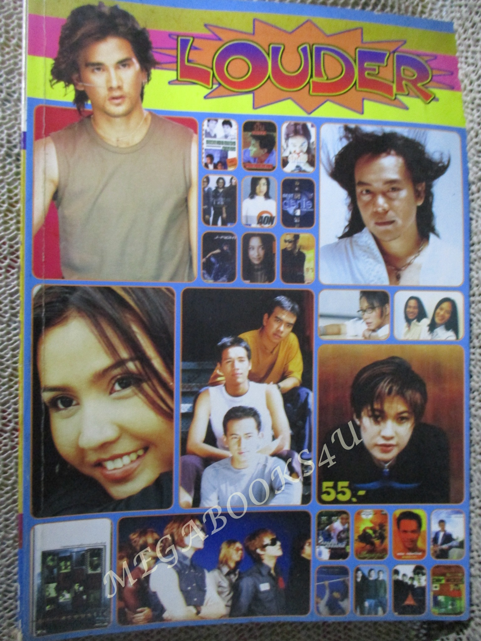 หนังสือเพลงพร้อมคอร์ดกีตาร์ LOUDER 01 / ลาบานูน /