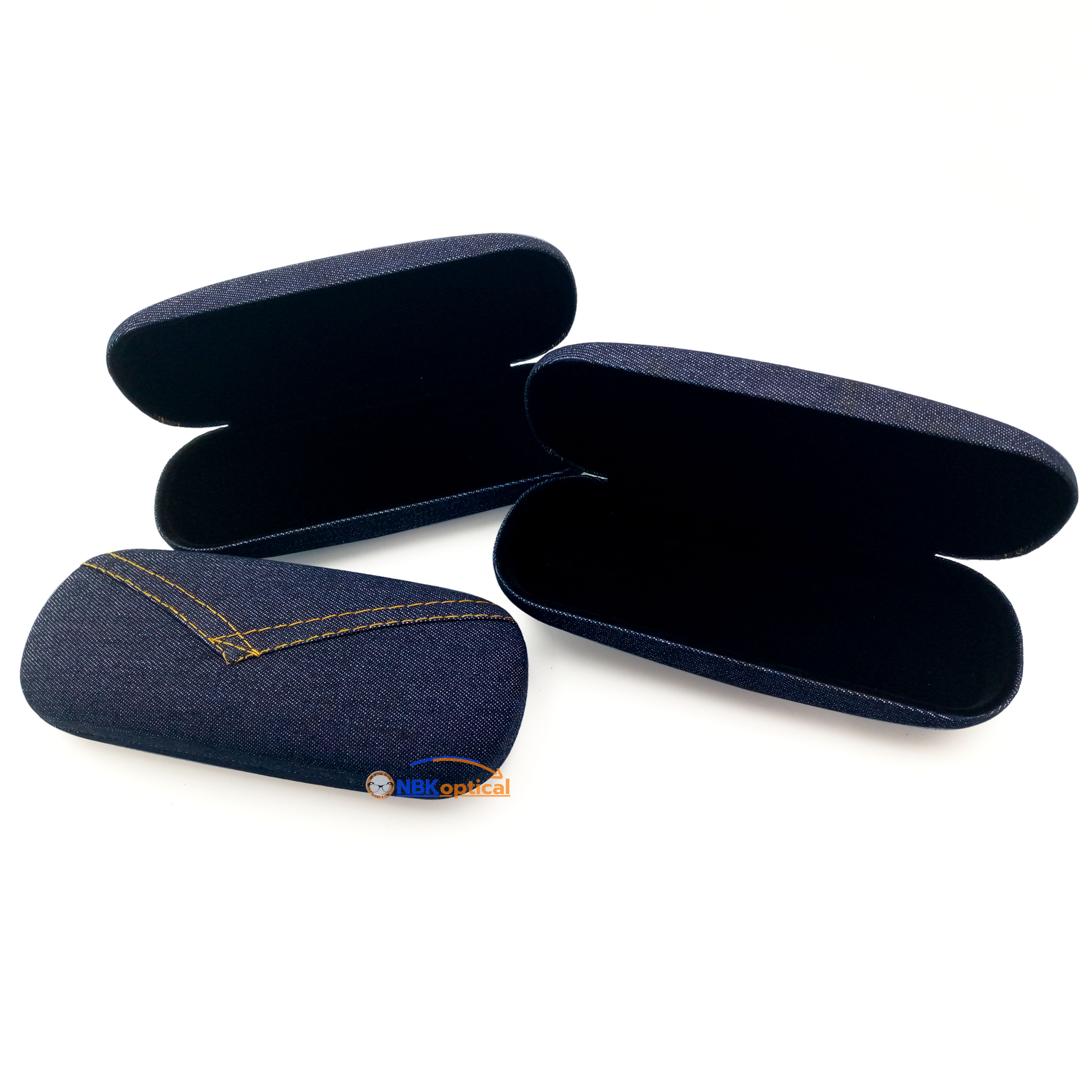 กล่องแว่นตา ยีนส์ (สีดํา)