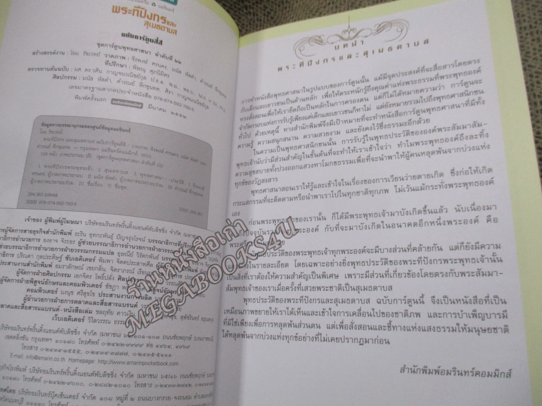 พระทีปังกรและสุเมธดาบส. ผู้เขียน: โอม รัชเวทย์