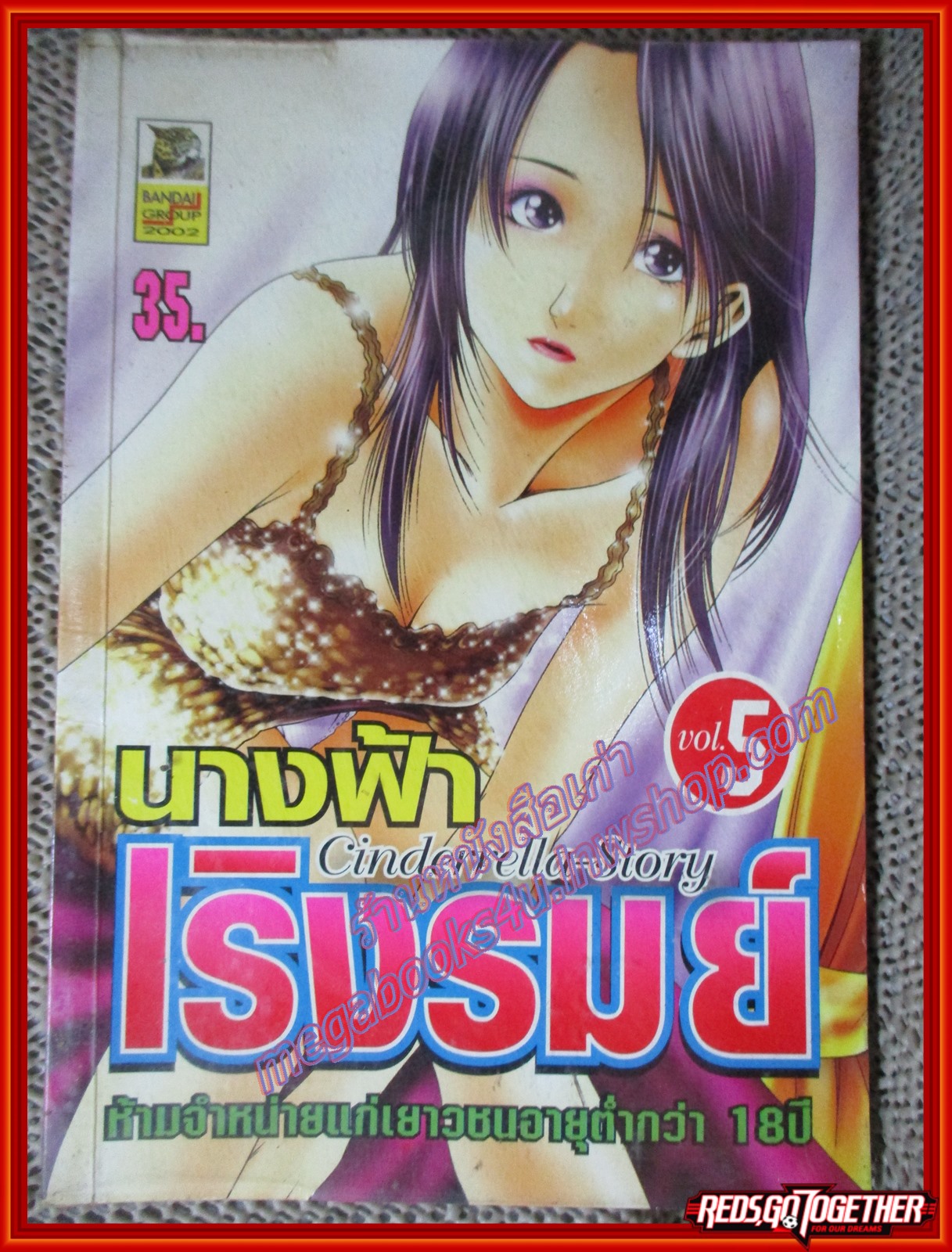 การ์ตูนบ้าน นางฟ้าเริงรมย์ เล่ม05 สนพ. บันได สภาพดี สภาพ B ตำหนิปกด้านในมีพลาสติกติดอยู่