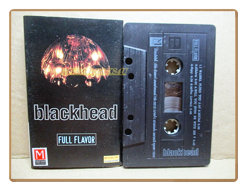 เทปเพลงไทยสากล BLACKHEAD ชุด FULL FLAVOR