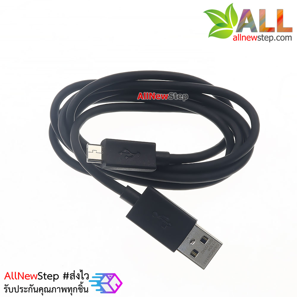 สาย Micro USB จ่ายกระแสได้มากกว่า 2A สาย usb micro คละสี ยาว 100cm สำหรับ Arduino / Nodemcu / ESP32